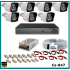7 Kameralı 2Mp Güvenlik Kamerası Sistemi AHD 1080P ( Cs 847