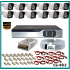 12 Kameralı 2MP Güvenlik Kamerası Sistemi AHD 1080P (Cs852)
