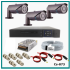 3 Kameralı Güvenlik Kamerası Sistemi AHD 1080P ( Cs 873 )