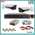 2 Kameralı Güvenlik Kamerası Sistemi AHD 1080P ( Cs 202D)