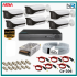 6 Kameralı Güvenlik Kamerası Sistemi AHD 1080P ( Cs 206D)