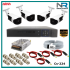 Güvenlik Kamerası Sistemi 4 Kameralı AHD 1080P ( Cs 224)