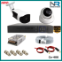 2 Kameralı (1 İç 1 Dış) Güvenlik Kamerası Sistemi AHD 1080P