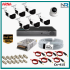 7 Kameralı (1 İç 6 Dış) Güvenlik Kamerası Sistemi AHD 1080P
