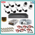9 Kameralı (2 İç 7dış) Güvenlik Kamerası Sistemi AHD 1080P