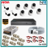 9 Kameralı (6 İç 3 Dış) Güvenlik Kamerası Sistemi AHD 1080P
