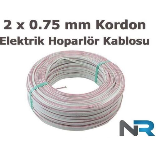 100 Metre 2 X 0,75 Elektrik ve Hoparlör Kablosu