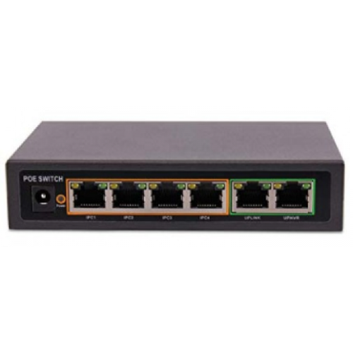 4 Port PoE Switch 10/100