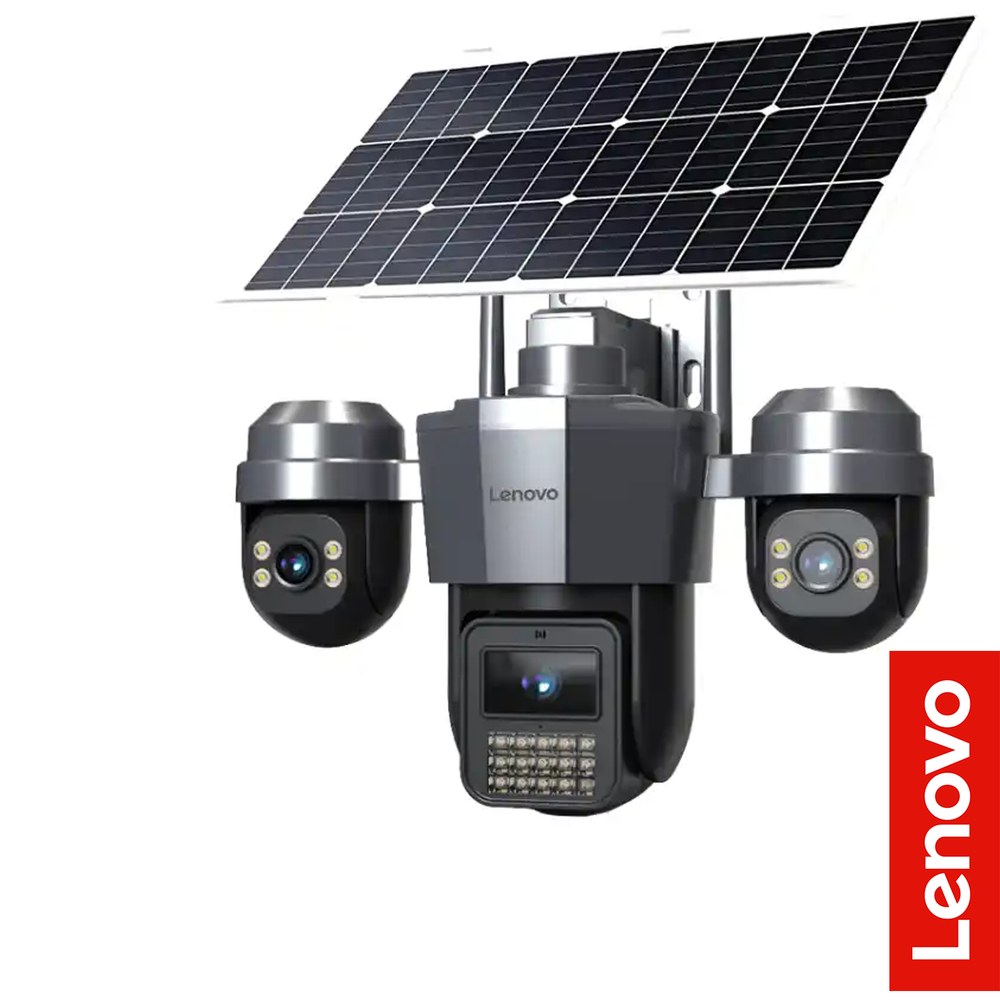 Lenovo W14C-Z 4G Solar Güvenlik Kamerası 3 x 5 MP AOV