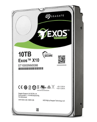 Seagate 3.5" 10 TB Enterprise Capacity Helium ST10000NM0086 SATA 3.0 7200 RPM Hard Disk görünüm