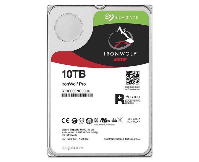 Seagate 3.5' 10 TB Ironwolf Pro ST10000NE0004 SATA 3.0 7200 RPM Hard Disk