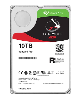 Seagate 3.5' 10 TB Ironwolf Pro ST10000NE0008 SATA 3.0 7200 RPM Hard Disk