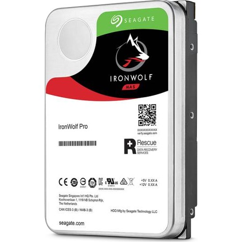 Seagate 3.5' 10 TB Ironwolf Pro ST10000NE0008 SATA 3.0 7200 RPM Hard Disk görünüm