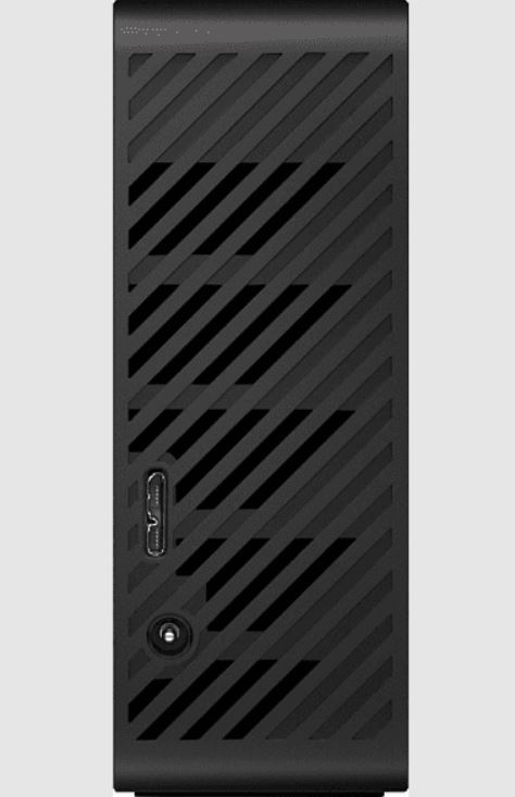 SEAGATE Expansion 3.5" 8 TB Harici Hard Disk Siyah görünüm