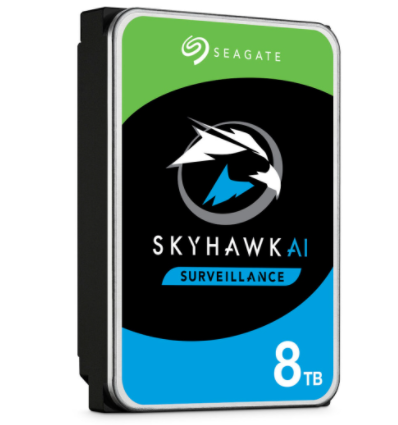 Seagate SkyHawk AI ST8000VE001 3.5" 8 TB 7200 RPM SATA 3 HDD