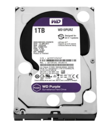 WD Purple WD10PURZ 1 TB 3.5" 5400 RPM HDD