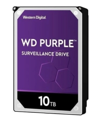 Western Digital 3.5" 10 TB Purple WD102PURX SATA 3.0 7200 RPM Harddisk