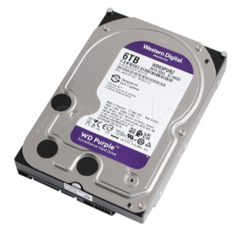 Western Digital 6 TB 3.5" Purple WD63PURZ SAT 3.0 5400 RPM Harddisk görünüm