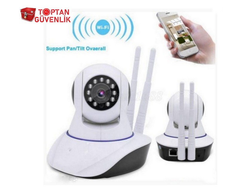 2MP 32GB 1080P FULL HD KABLOSUZ BEBEK GÜVENLİK KAMERASI ÇİFT ANTENLİ ARNA-1632 görünüm