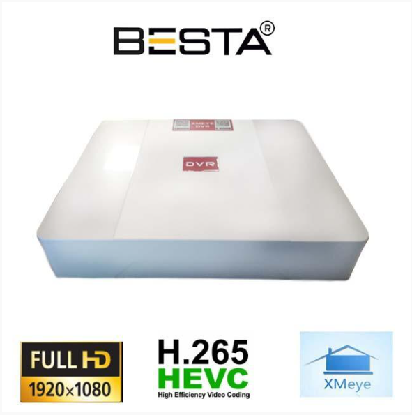 8 Kanal 5MP 1440P H265 DVR Kayıt Cihazı XMEYE KD-308 görünüm