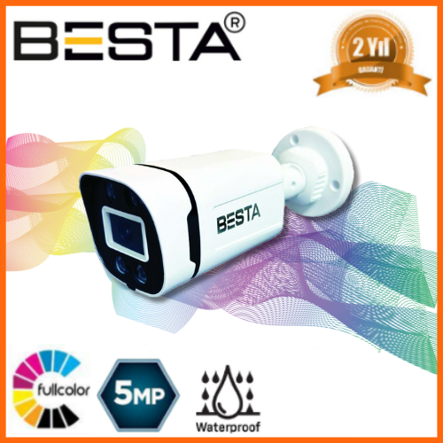 Arna 5 Mp Gece Renkli Yüz Tanıma Sesli H.265 500 GB HDD Dahil 4 Kameralı Ahd Güvenlik Seti - ST54500L-1 görünüm