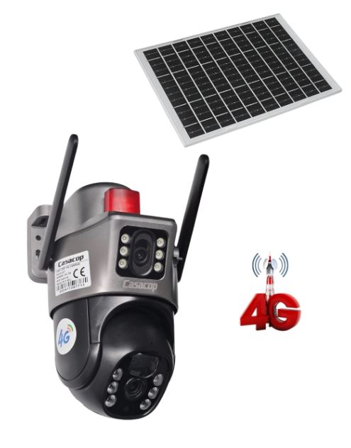 BESTA 3+3 MP SİM KARTLI SOLAR KABLOSUZ GÜVENLİK KAMERASI BS-2084