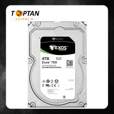 Seagate EXOS 4 TB ST4000NM0035 SATA 3 3.5" GÜVENLİK HARD DİSK