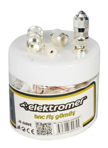 Elektromer Gümüş Bnc 1. Kalite 1 Adet