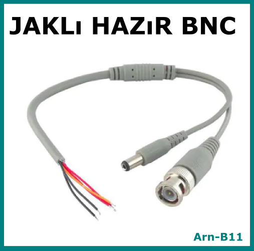 Hazır Jaklı Bnc Kablo