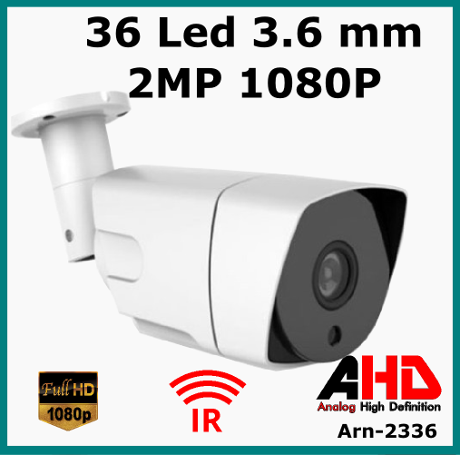 2 MP 1080P 36 Led 3.6 MM Lens AHD Güvenlik Kamerası Arn 2336