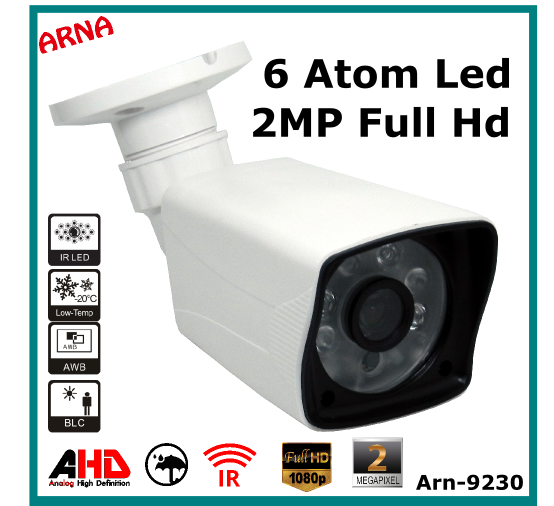 2MP 1080p AHD FULL HD Güvenlik Kamerası ( AR-9230)