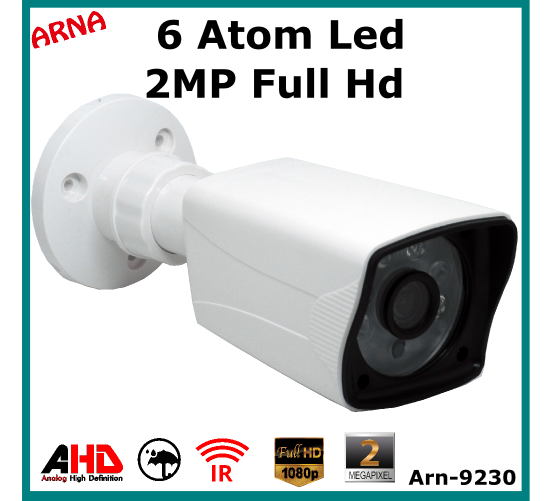 2MP 1080p AHD FULL HD Güvenlik Kamerası ( AR-9230) detay
