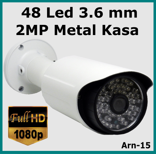 18 Ultra Led 2 Mp Full Hd Ahd Dome Güvenlik Kamerası Arn6329 detay