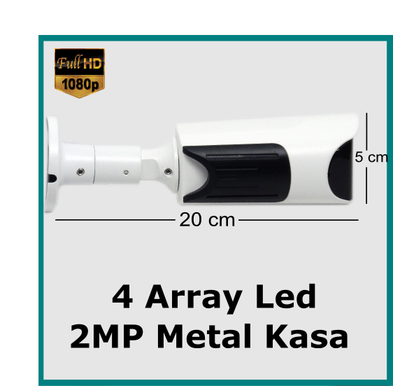 Güvenlik Kamerası Sistemi 9 Kameralı AHD 1080P ( Cs 229) Hardisksiz detay