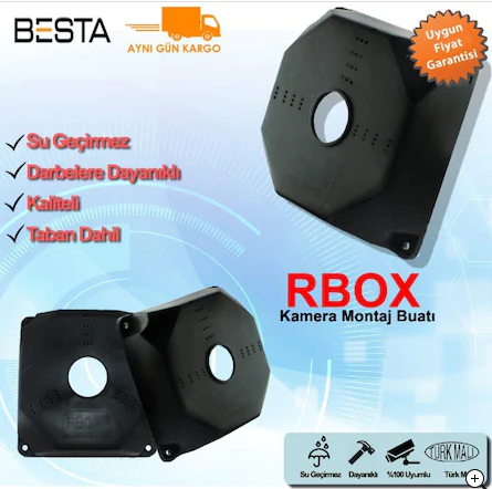 Kamera Montaj Buatı Rbox Siyah