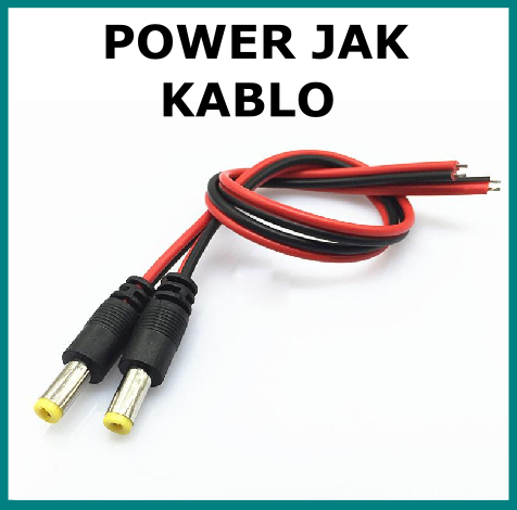 KAMERA BESLEME POWER JACK KABLOSU