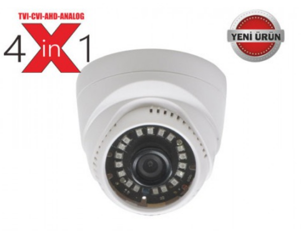 18 Ultra Led 2 Mp Full Hd Ahd Dome Güvenlik Kamerası Arn6329