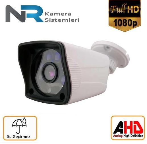 8 kameralı 1080p güvenlik kamerası sistemi