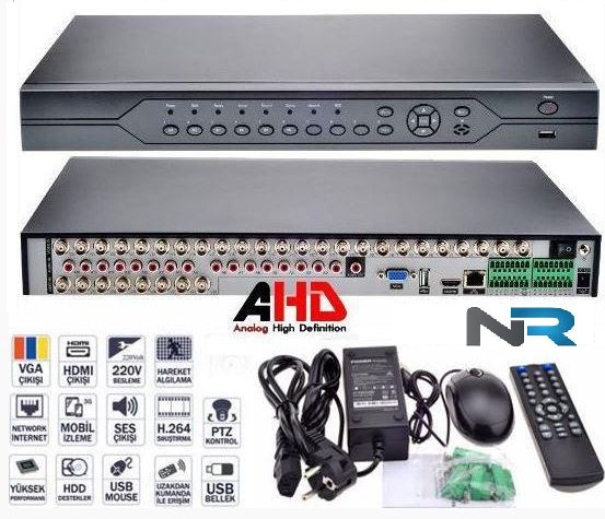 4 Kanal Ahd 1080 2MP Kamera Kayıt Cihazı AR-9004 detay