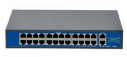 24+2 Port 10/100/1000 Poe Switch Gigabit
