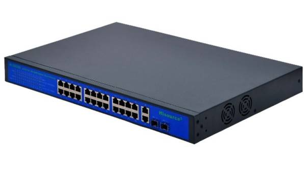 Karer KR-04F2BE 24 PORT 10/100/1000 Poe Switch Gigabit