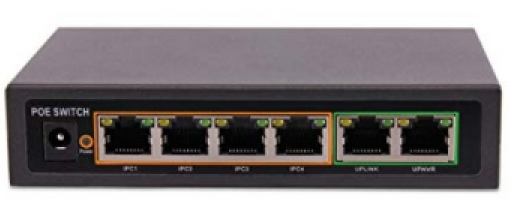 Besta 4 Port PoE Switch 10/100