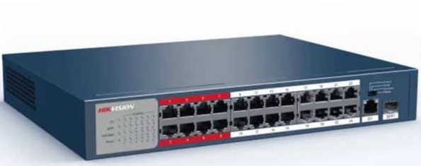 Hikvision DS-3E0326P-E/M(B) 24 Port 10/100 Poe Switch